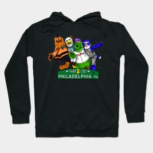 Philly Mascots Hoodie